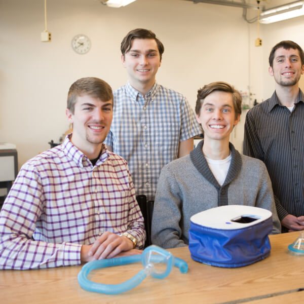 Engineering students have partnered with Beaumont Health to create a medical device